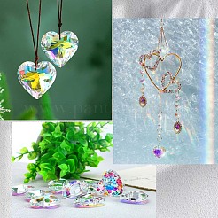 12шт стеклянные подвески&nbsp;GLAA-SP0001-43