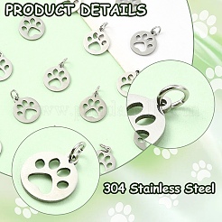 10 шт. подвески из нержавеющей стали 304&nbsp;STAS-YW0002-72