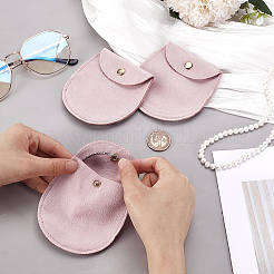 14 шт. бархатные мешочки для хранения украшений с кнопками&nbsp;ABAG-GA0001-34A