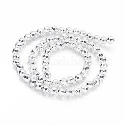 Немагнитные синтетический гематит бисер пряди&nbsp;G-P218-33-S