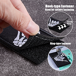 Светящиеся нейлоновые ленты-липучки&nbsp;AJEW-WH0348-870C