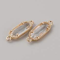 Позолоченные латунные подвески для стеклянных соединителей&nbsp;FIND-WH0110-728G-11