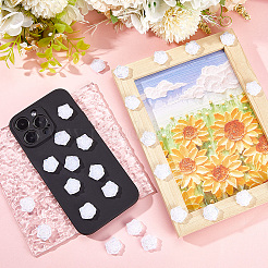 100 шт. непрозрачный АБС-пластик кабошоны&nbsp;KY-SP0001-16A