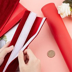 2 пара 2-х стильных чехлов из искусственной кожи для дверных ручек&nbsp;AJEW-GF0003-07B