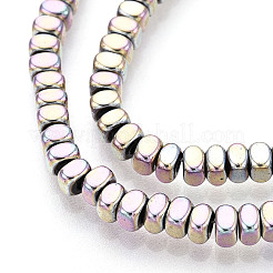 Гальванические нити из синтетических немагнитных гематитовых бусин&nbsp;G-T139-61D