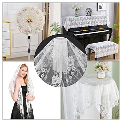 Нейлоновая кружевная ткань&nbsp;DIY-WH20062-25B