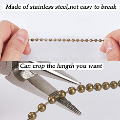 Удлинители цепи потолочного вентилятора из сплава&nbsp;FIND-WH0290-21AB