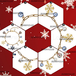 Наборы для изготовления браслетов своими руками&nbsp;DIY-SC0032-53