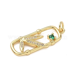 Латунные микро проложить кубического циркония подвески&nbsp;KK-A273-28G