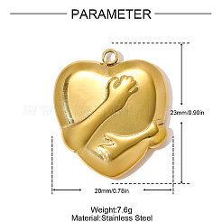 Подвески из нержавеющей стали 304&nbsp;STAS-OY009-46G