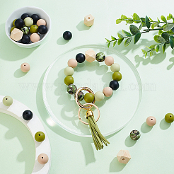 Набор для самостоятельного изготовления бисерного брелока-браслета&nbsp;DIY-CA0004-42