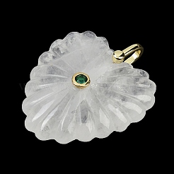Резные подвески из натуральных кристаллов кварца&nbsp;G-C276-01G-09