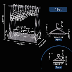 1 комплект акриловых подставок для сережек&nbsp;EDIS-PH0001-61