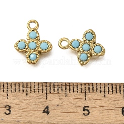 Синтетические бирюзовые чары&nbsp;STAS-U027-09G-03