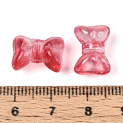 Выпечка расписные прозрачные стеклянные бусины&nbsp;DGLA-T004-05C