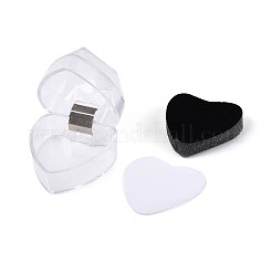 Прозрачные акриловые коробки для хранения колец ко Дню святого Валентина&nbsp;OBOX-T001-01A