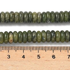 Тайвань природного нефрита бисер нитей&nbsp;G-G329-A06-3x8mm