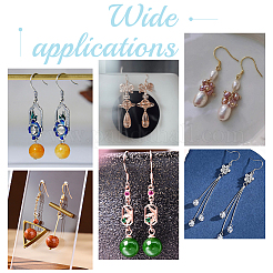 100 шт. французские крючки для сережек из нержавеющей стали 304&nbsp;STAS-UN0063-65