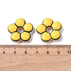 Стеклянные эмалевые бусины ручной работы&nbsp;GLAA-K070-06B