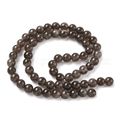 Природный дымчатый кварц нитей бисера&nbsp;X-G-G184-A04-02