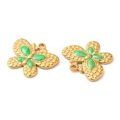 Подвески из нержавеющей стали 304 с эмалью&nbsp;STAS-K256-16G-05