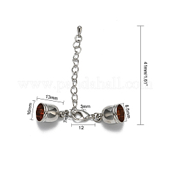 Латунный удлинитель цепи&nbsp;LS-KK-L089-04P-NF