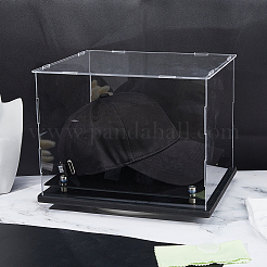 Прямоугольные прозрачные акриловые игрушки фигурки витрины коробки&nbsp;ODIS-WH0038-220A