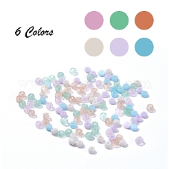 1800шт 6 цвета 8/0 прозрачные и непрозрачные стеклянные бусины&nbsp;SEED-YW0001-31
