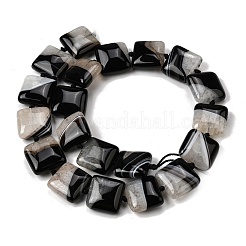 Природный агат бисер нитей&nbsp;G-F820-Q01-01B