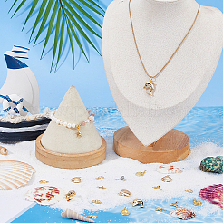 Тема морских организмов 21 шт 7 стиля латунные подвески&nbsp;KK-HS0015-53