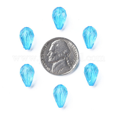 Прозрачные акриловые бусины&nbsp;MACR-S373-59B-B07-1