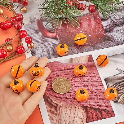 20 шт. колокольчик из тыквы на Хэллоуин&nbsp;KKB-GF0001-01-1