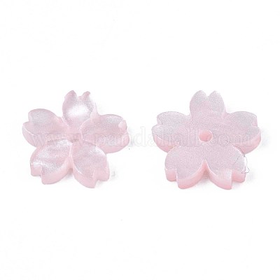 Непрозрачные акриловые бусины&nbsp;X-SACR-S273-31F-1