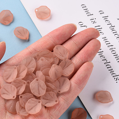 Прозрачные матовые акриловые подвески MACR-S371-02A-763-1