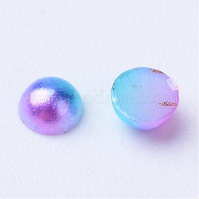 Имитация жемчуга кабошонов акриловые&nbsp;OACR-R063-6mm-01-1