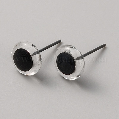 Глаза из иглы для валяния из стекла DIY-WH0491-19D-02-1