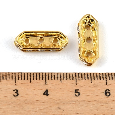 Латунные хрустальные стразы&nbsp;RB-T019-01C-G-1