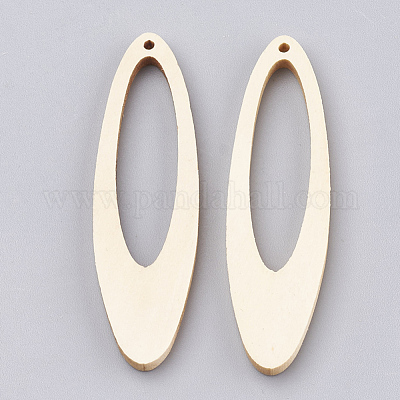 Деревянные большие подвески&nbsp;WOOD-T008-19-1