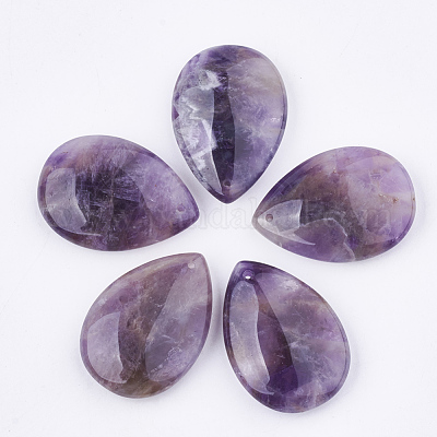 Подвески из натурального аметиста &nbsp;G-S336-72E-1