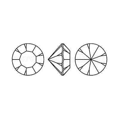 Preciosa® maxima кристалл круглые камни Y-PRC-RBSS12-00030-265-1