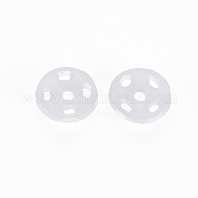 Застежки-молнии из прозрачной смолы BUTT-N018-008-01-1