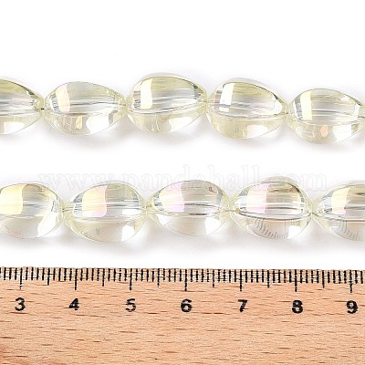 Стеклянные бусины с гальваническим покрытием &nbsp;EGLA-T028-01D-1