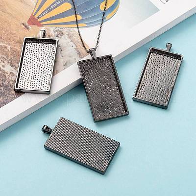 Сеттинги для кулона(кабошонов)&nbsp;LS-PALLOY-2418-B-LF-1