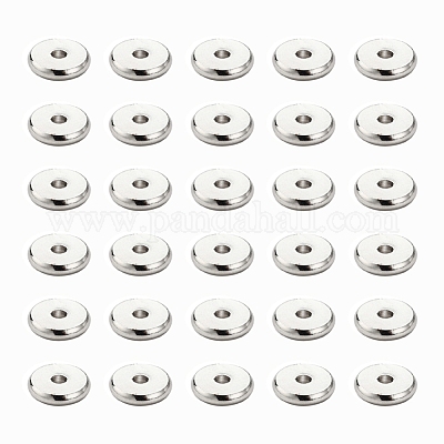 Spacer бисер латунные&nbsp;KK-YW0001-27B-P-1