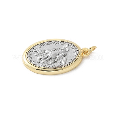 Латунные подвески&nbsp;KK-P294-09G-1