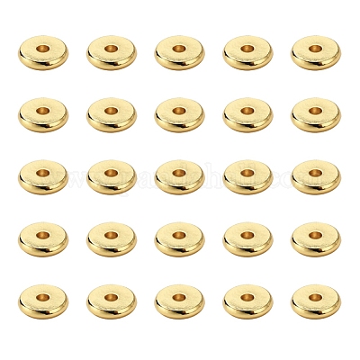 Spacer бисер латунные&nbsp;KK-YW0001-27B-G-1