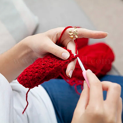 12 шт. 3-цветный набор колец-манжет в виде листовой ветки для женщин&nbsp;RJEW-HY0001-02-1