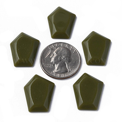 Непрозрачные акриловый кабошоны&nbsp;MACR-S373-142-A11-1