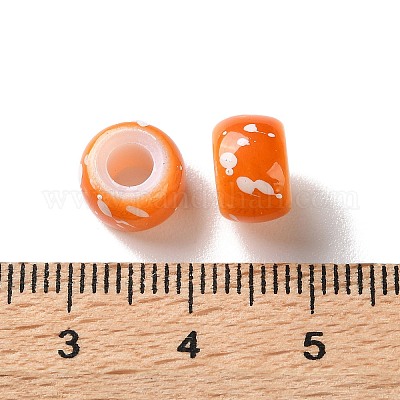 Европейские бусины из АБС-пластика&nbsp;KY-G033-01A-09-1