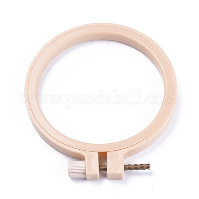 Пластиковая вышивка крестом вышитая рамка&nbsp;LS-FIND-WH0043-48-1